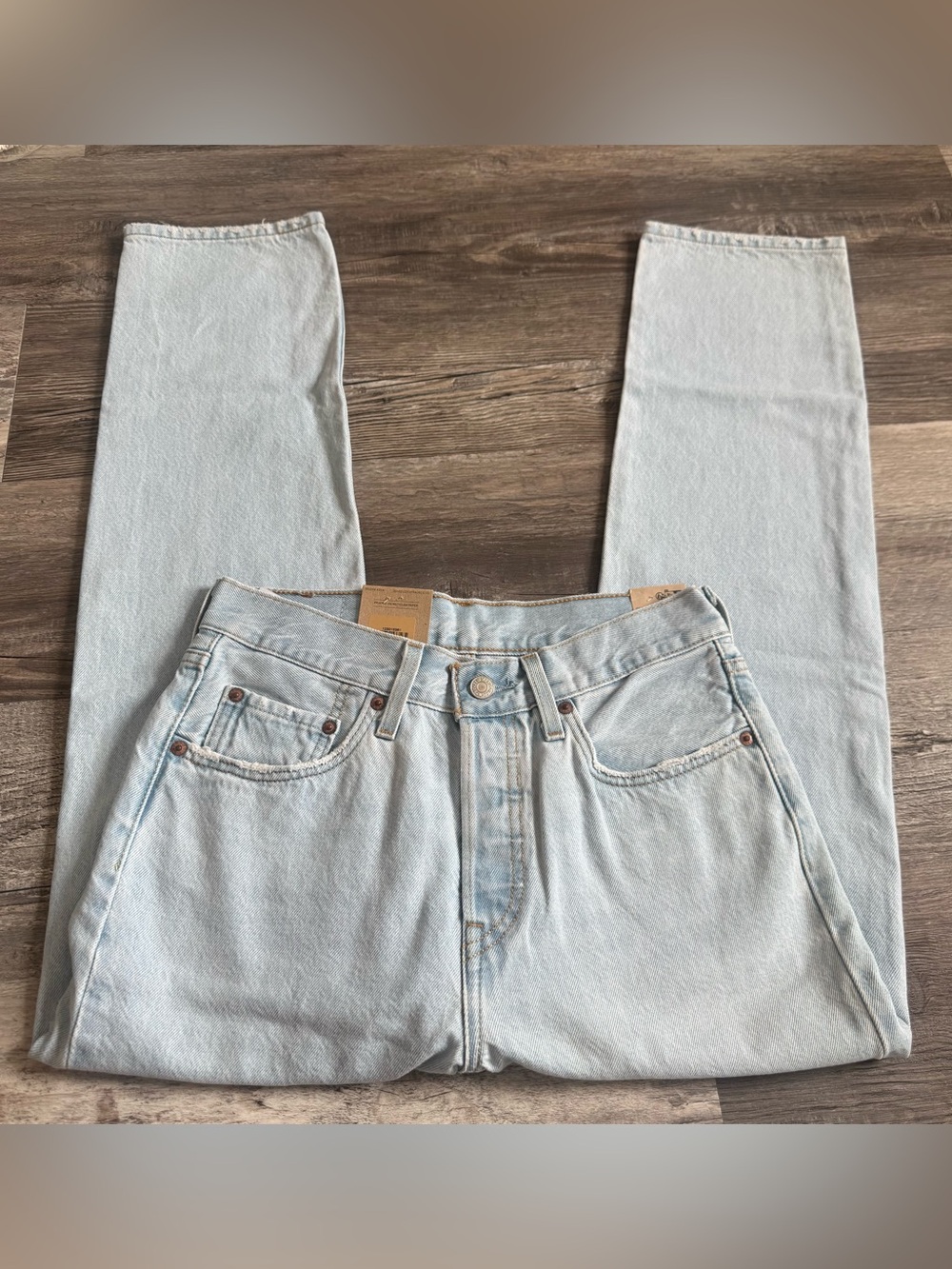 Levi’s high rise 501 jeans